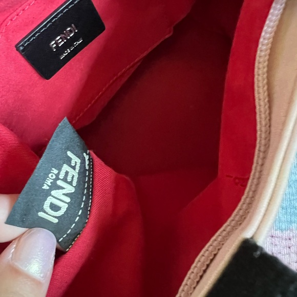 Fendi mini embroidered shopping tote - Picture 11 of 12